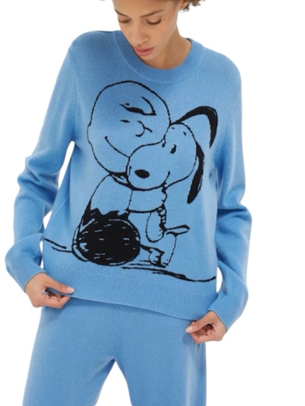 Chinti & Parker | Wool-Cashmere Snoopy Hug Sweater Size Small